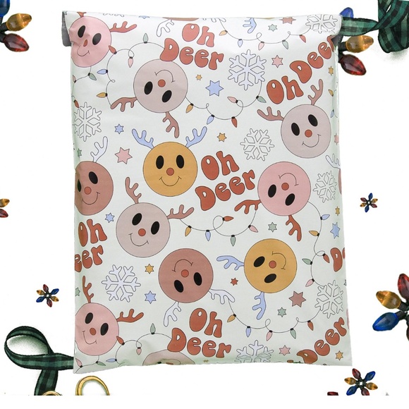 20 12x15.5 Oh Deer designer poly mailer - Picture 1 of 1